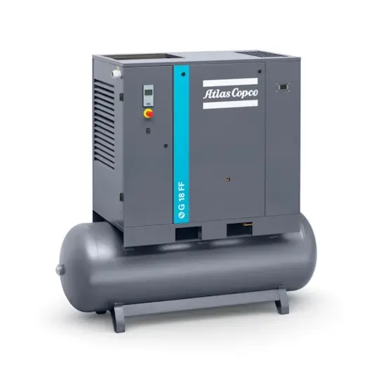 Atlas Copco Oliegesmeerde schroefcompressor G7L FF 7,5 400/50 TM270 CE